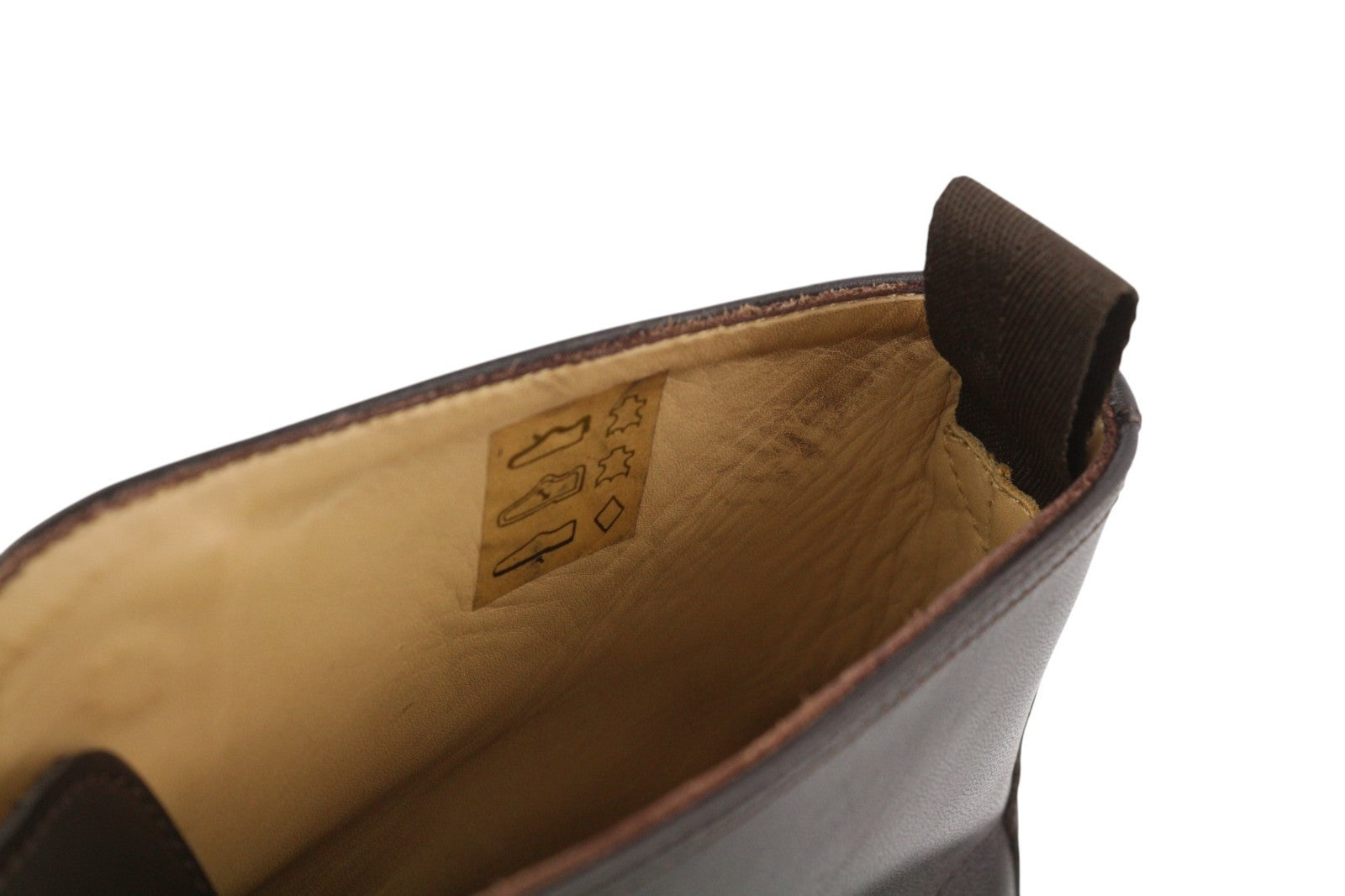 SUITSUPPLY EU43.5 rudi aukštakulniai vyriški klasikiniai formalūs odiniai batai su raišteliais 