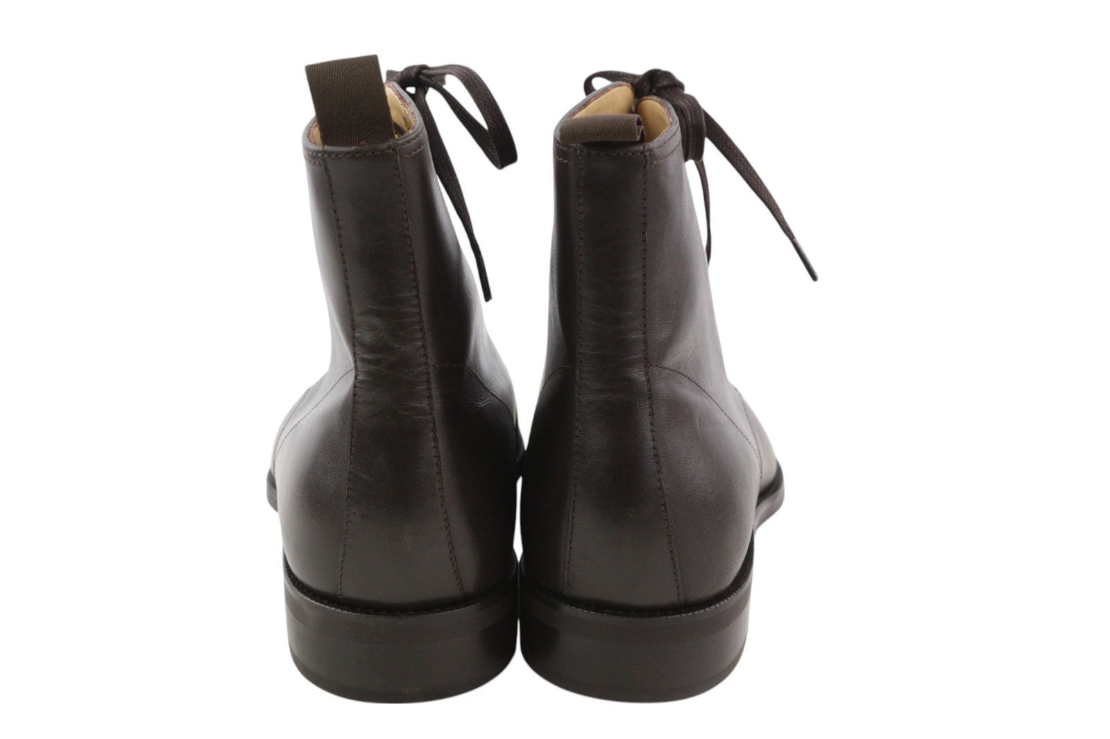 SUITSUPPLY EU43.5 rudi aukštakulniai vyriški klasikiniai formalūs odiniai batai su raišteliais 