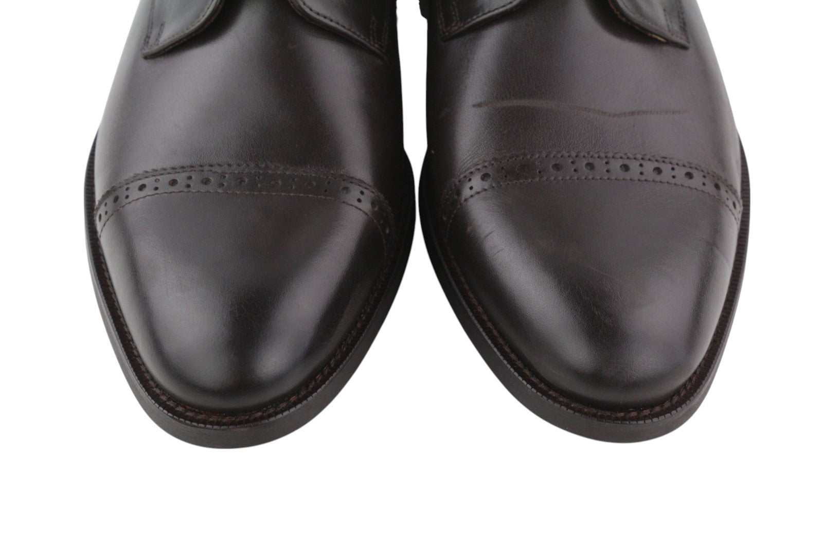 SUITSUPPLY EU43.5 rudi aukštakulniai vyriški klasikiniai formalūs odiniai batai su raišteliais 