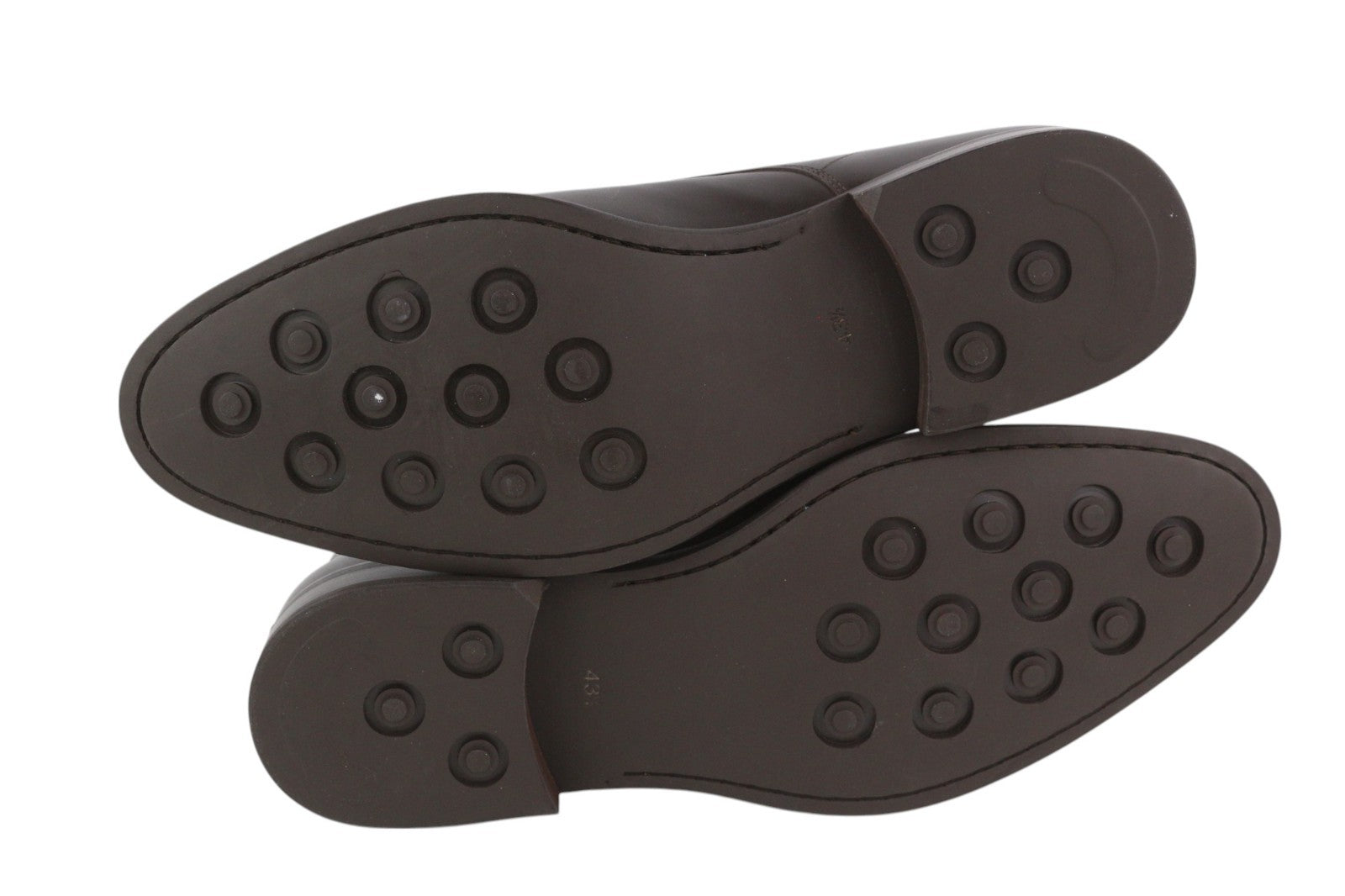 SUITSUPPLY EU43.5 rudi aukštakulniai vyriški klasikiniai formalūs odiniai batai su raišteliais 