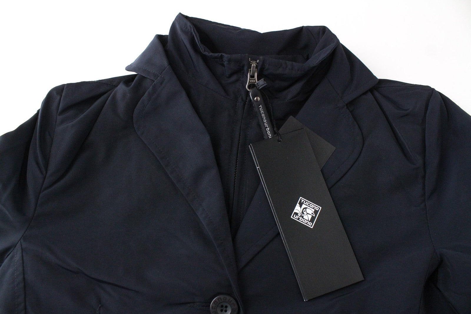 TUCANO URBANO Freccia moteriška striukė XS, tamsiai mėlyna, neperpučiama su pamušalu 