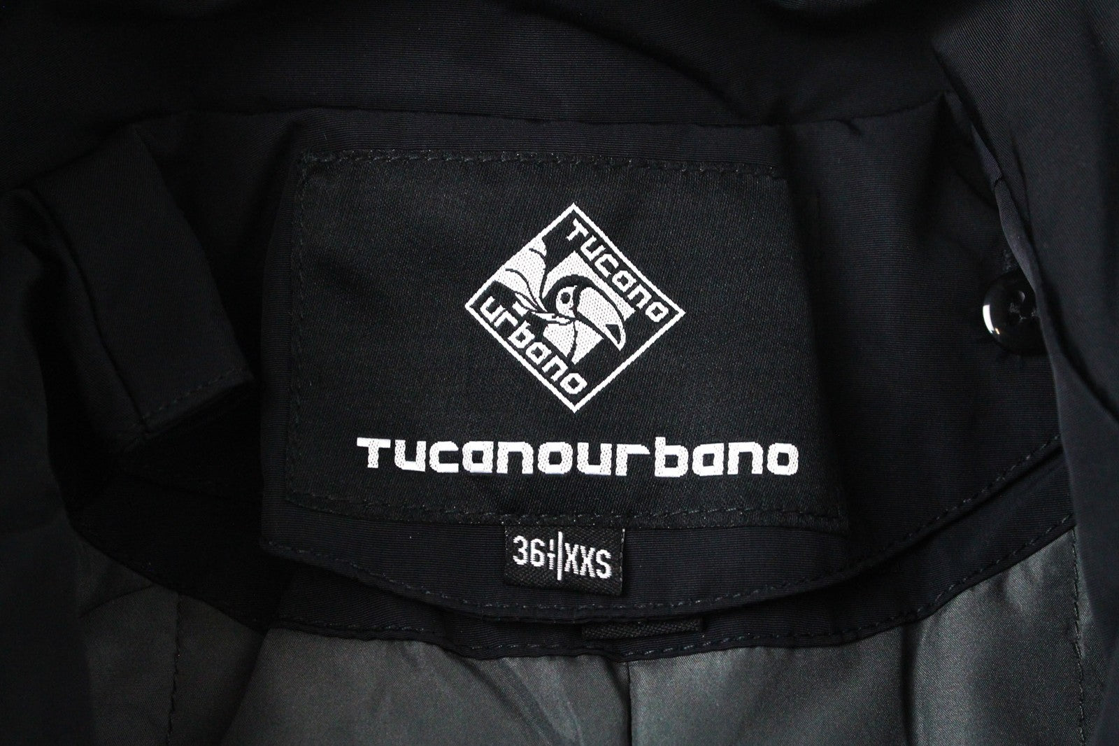 TUCANO URBANO Freccia moteriška 2XS tamsiai mėlyna vandeniui atspari vėjo neperpučiama striukė 