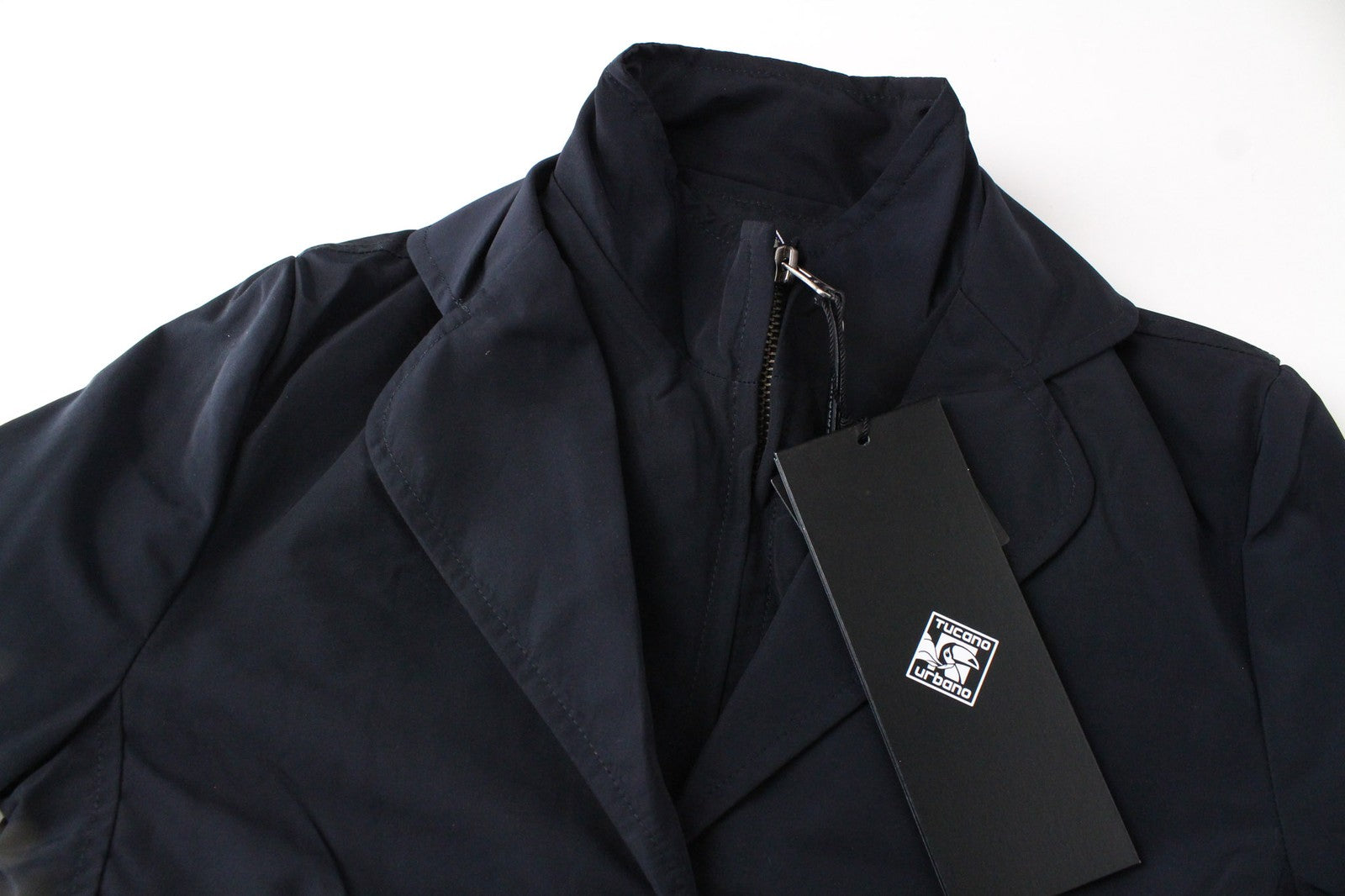 TUCANO URBANO Freccia moteriška 2XS tamsiai mėlyna vandeniui atspari vėjo neperpučiama striukė 