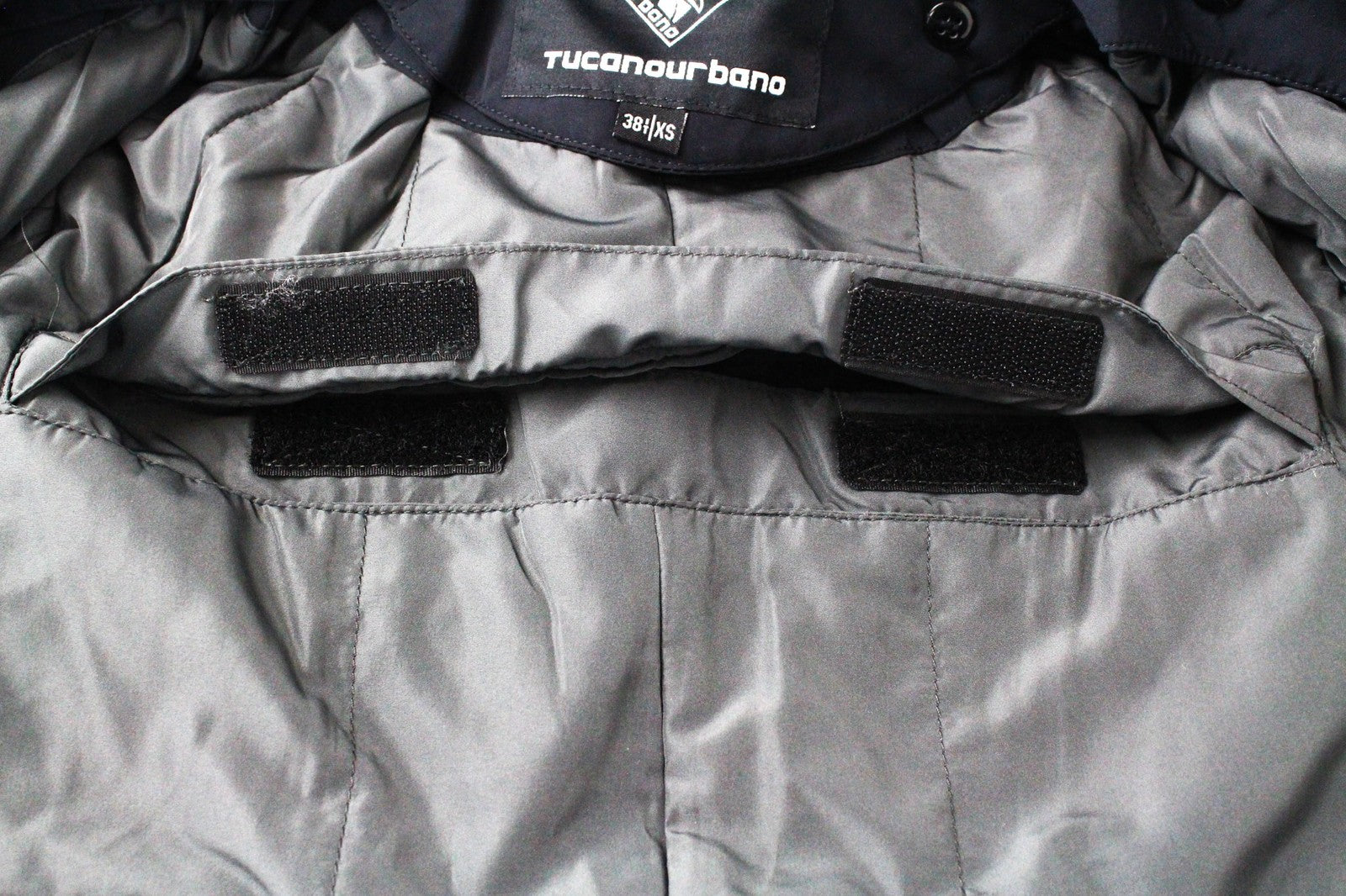 TUCANO URBANO Freccia moteriška 2XS tamsiai mėlyna vandeniui atspari vėjo neperpučiama striukė 