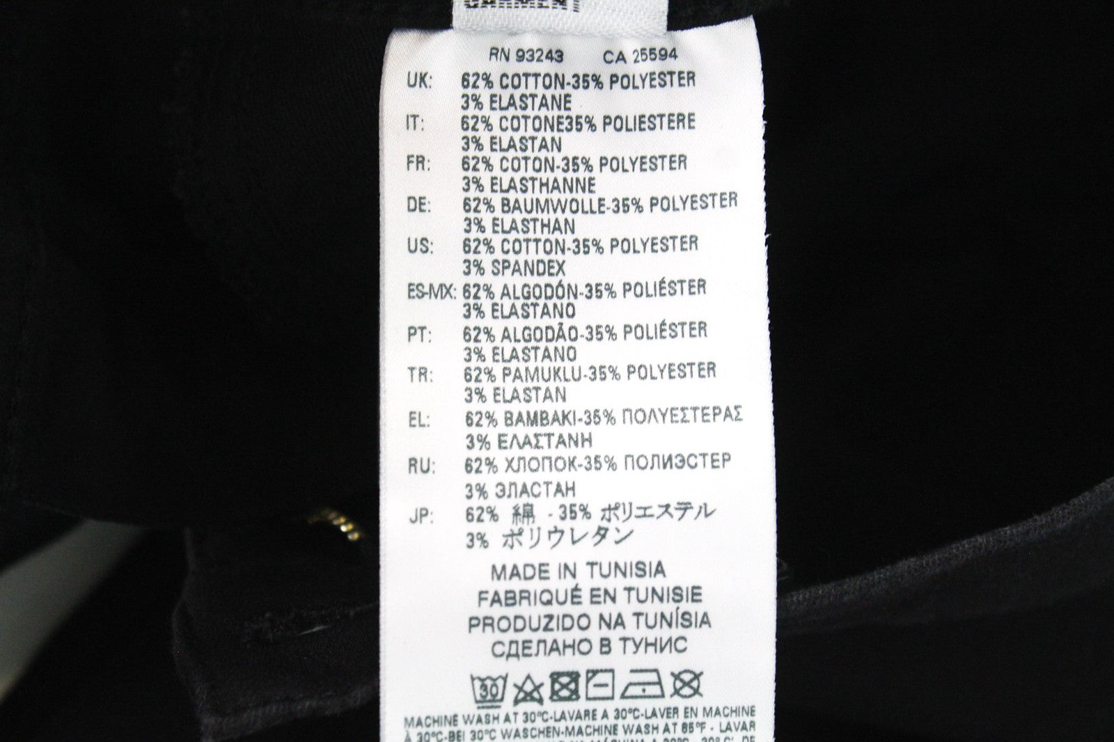 DIESEL Livier R608A moteriški džinsai W25 juodos medvilnės Jegging itin ploni 