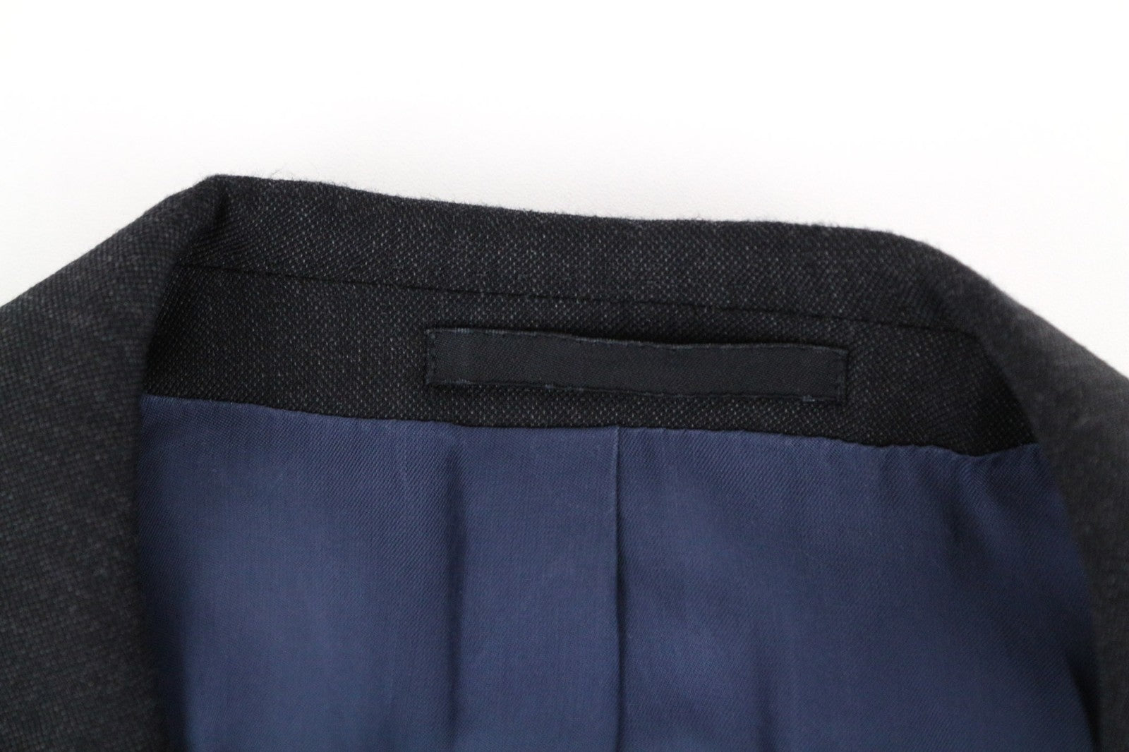 SUITSUPPLY Napoli Men's Blazer UK38S Dark Grey Wool Super 110's Lined