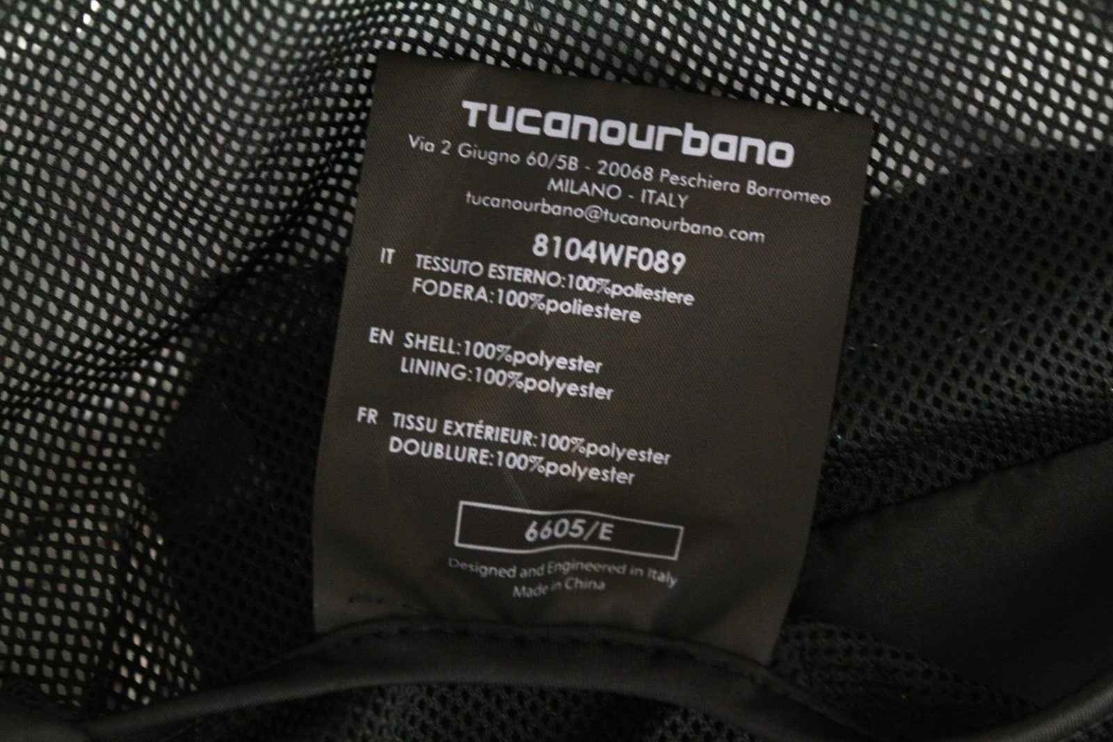 TUCANO URBANO Ire moteriška pilka, užtrauktuku užsegama, kvėpuojanti ir vandeniui atspari striukė M dydžio 