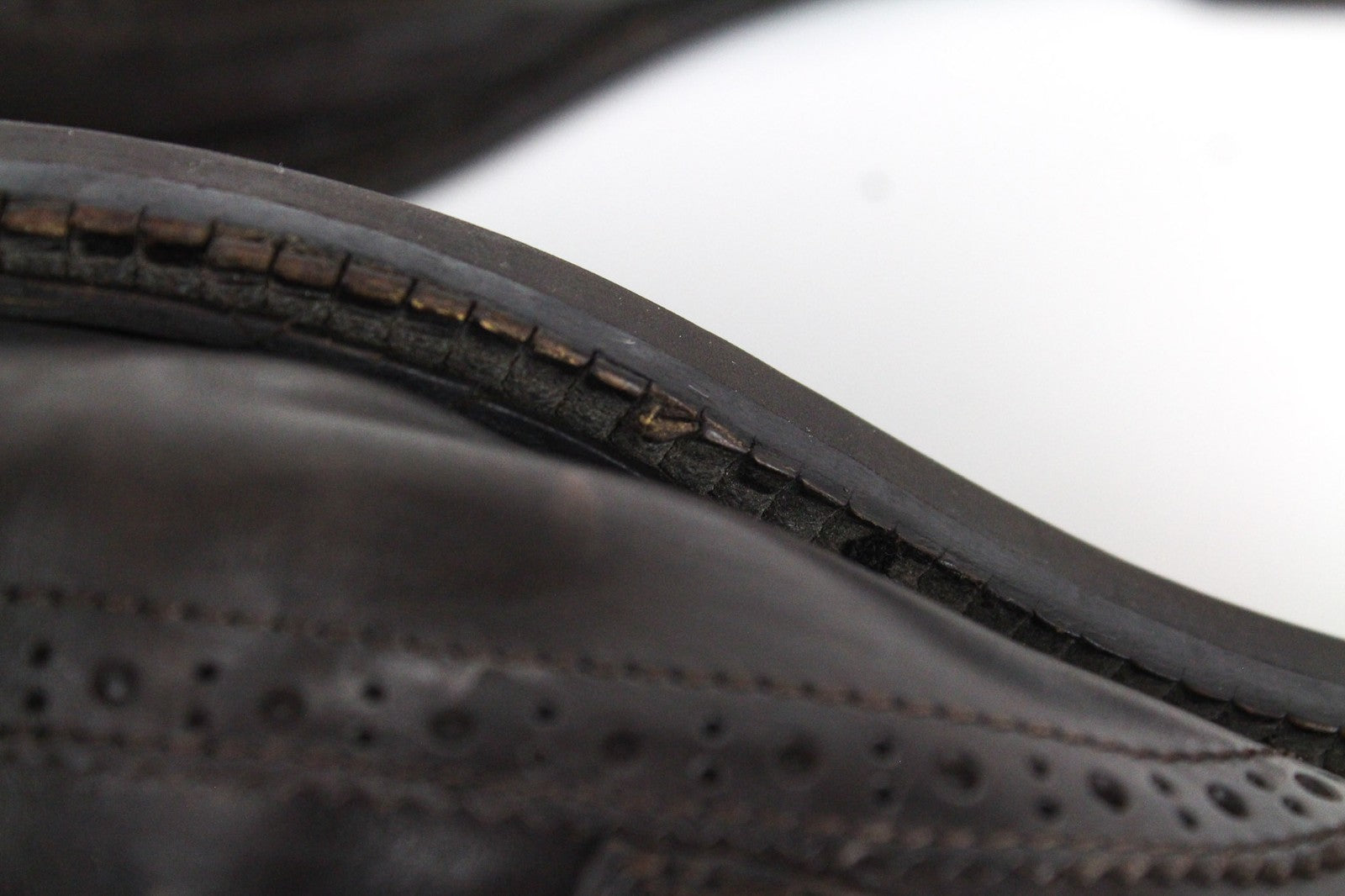 SUITSUPPLY Men's Formal EU40 Dark Brown Leather Buckled Double Shoes