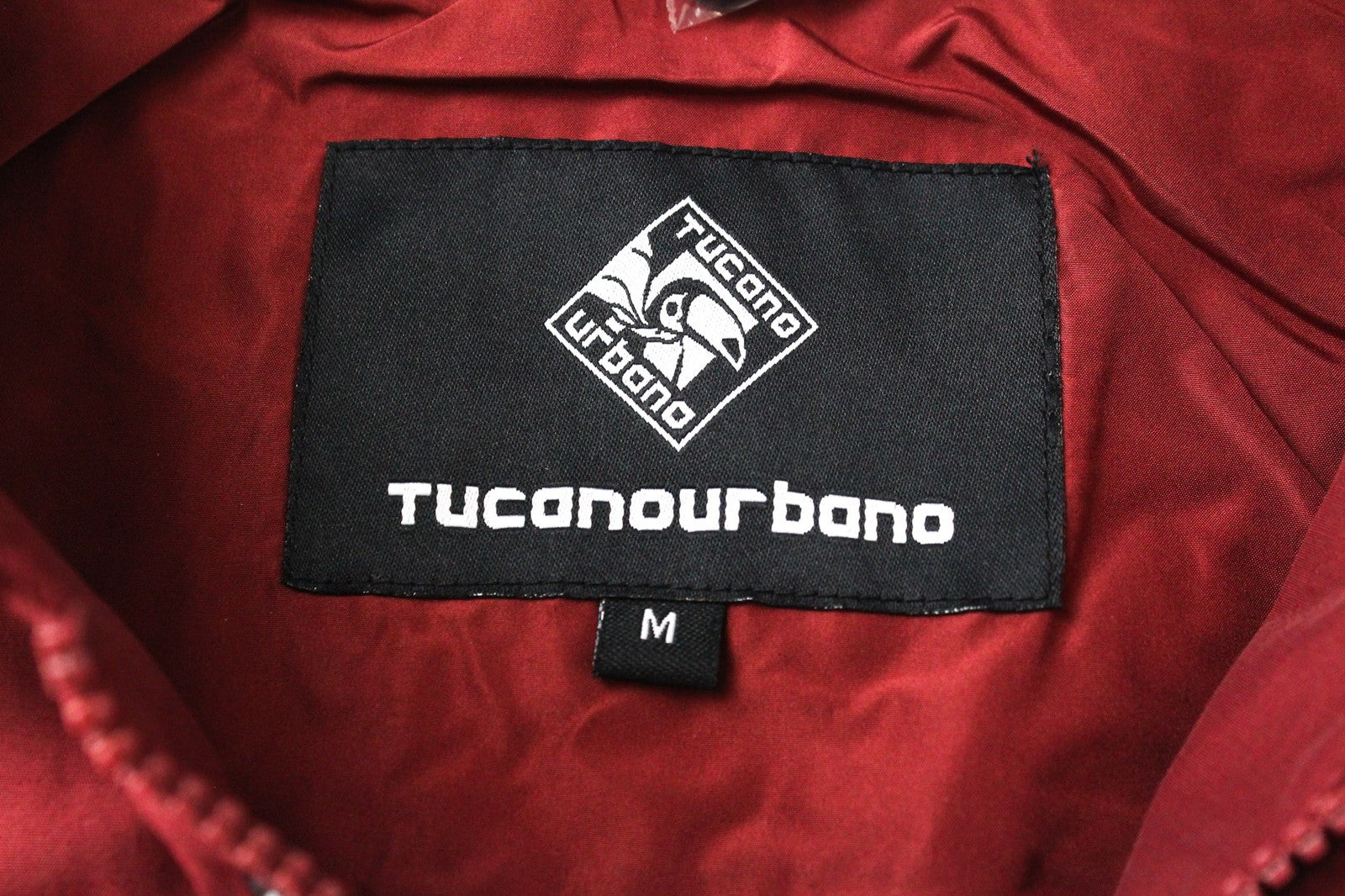 TUCANO URBANO Febo Men's Jacket M Red Cotton Windproof Breathable Zip