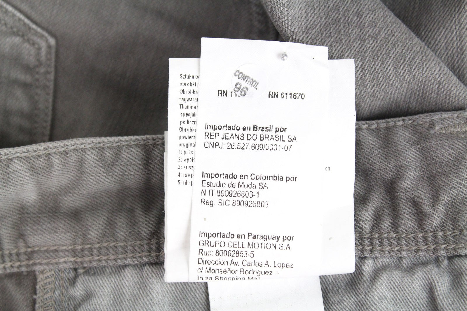 REPLAY Anbass vyriški džinsai W29/L32 pilki, prigludę, tamprūs medvilnės mišinio džinsai su užtrauktuku 