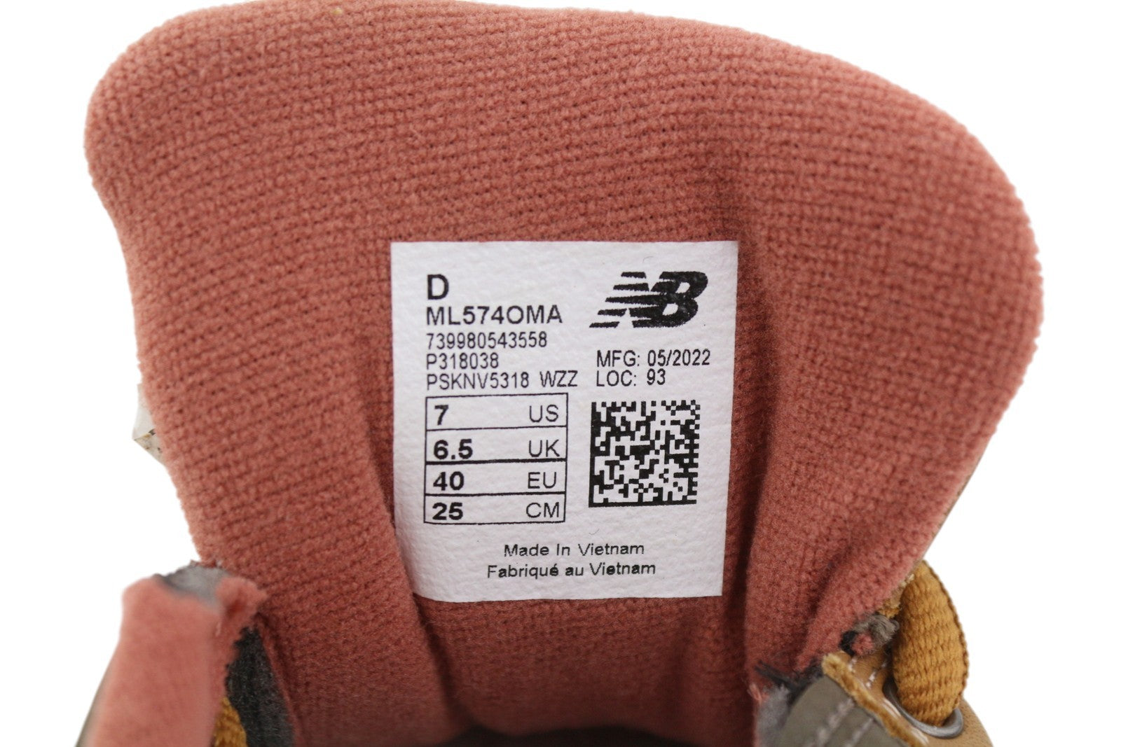 NEW BALANCE 574 vyriški sportbačiai, rudi, odiniai, žemakulniai, suvarstomi, patogūs, EU40. 