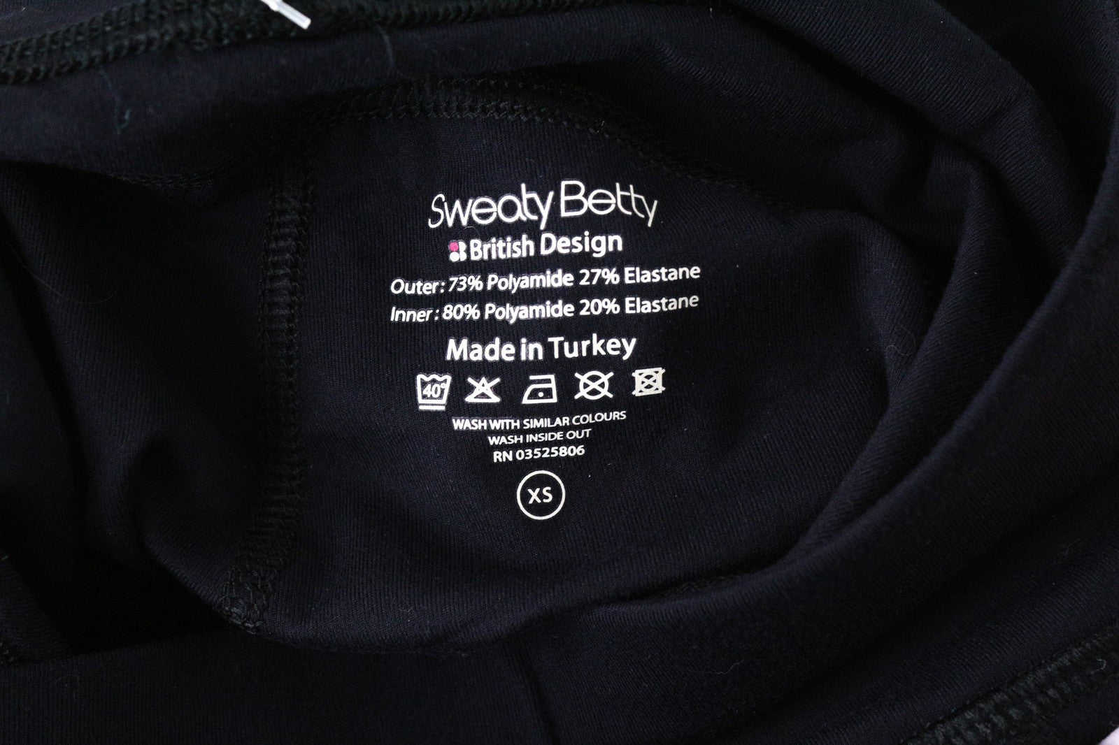 SWEATY BETTY Aerial 2in1 moteriški šortai XS dydžio, violetiniai, sluoksniuoti, tamprūs, sportiniai šokių šortai 