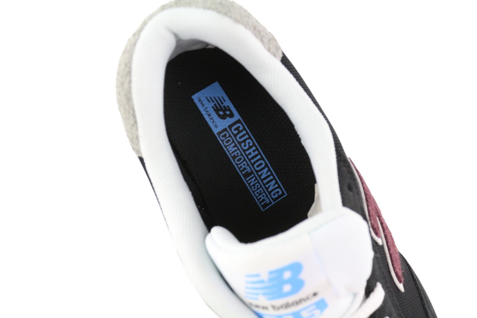 NEW BALANCE 515 vyriški sportbačiai, juodi, odiniai, patogūs, žemapadžiai, suvarstomi. 