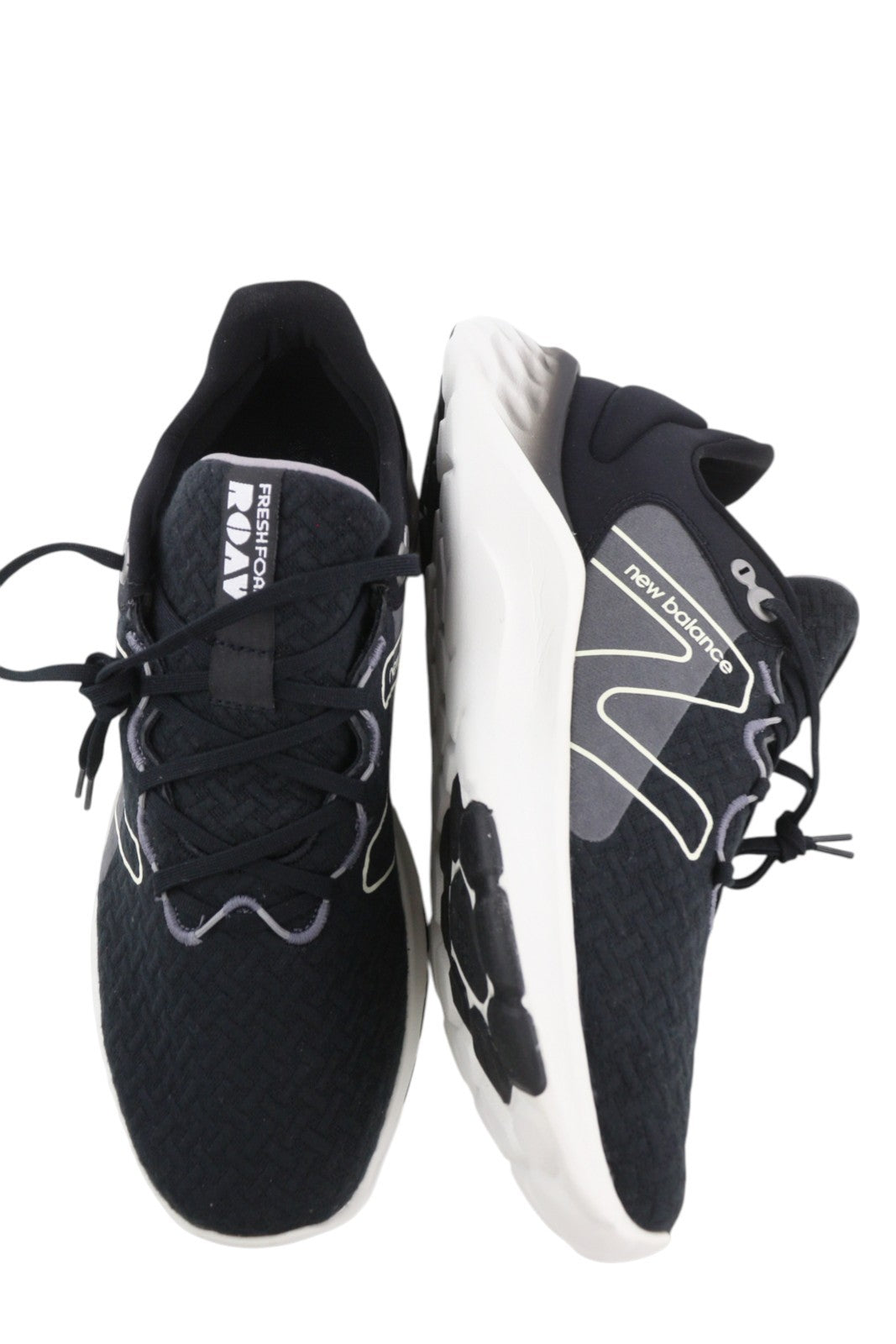 NEW BALANCE ROAV V2 vyriški sportbačiai, juodi, 46.5 €, „Fresh Foam“ žemapadžiai sportiniai bateliai. 