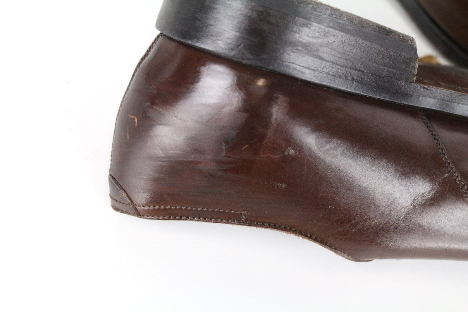 SUITSUPPLY Men's Shoes EU42 Monk Strap Calf Leather Brown Formal Classic Pair