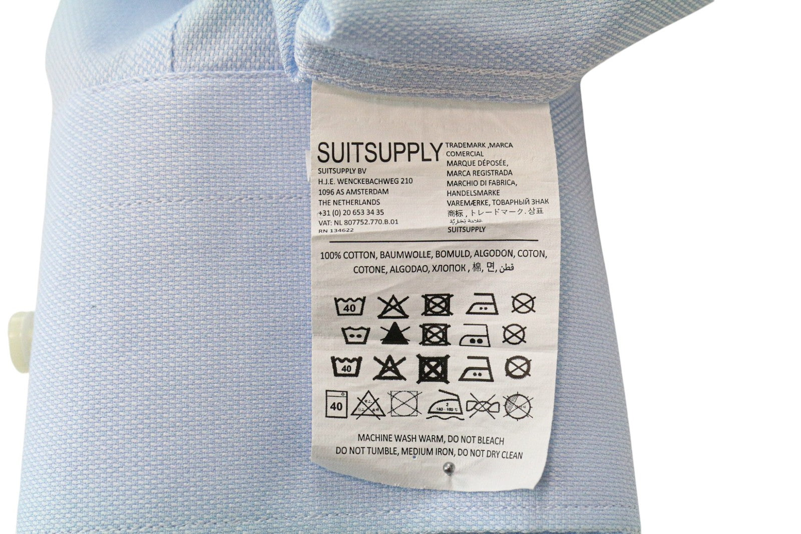 Blue Twill Shirt