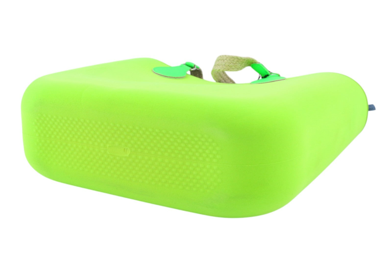 O BAG Armenia moteriškas krepšys OS neoninės žalios spalvos vidinis krepšys su dviem rankenomis, logotipas, laisvalaikio stiliaus 