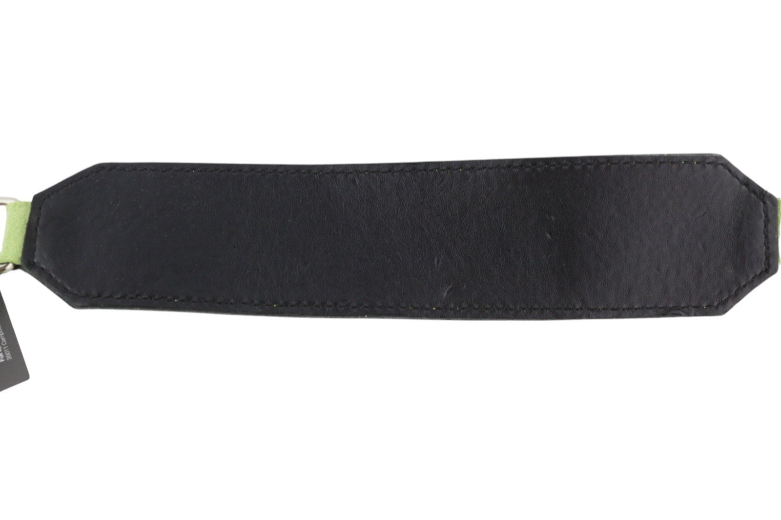 O BAG moteriškas krepšys su papildoma kišene OS žalias dirbtinės zomšos sidabro spalvos grandinėle per petį 