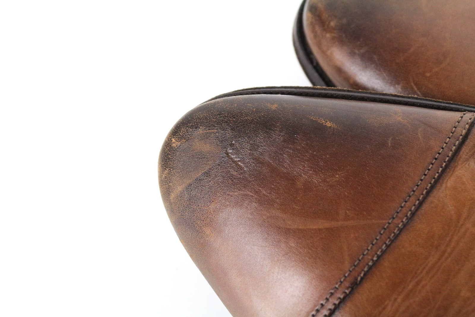 SUITSUPPLY Men's Shoes EU43 Brown Leather Low-Top Formal Classic