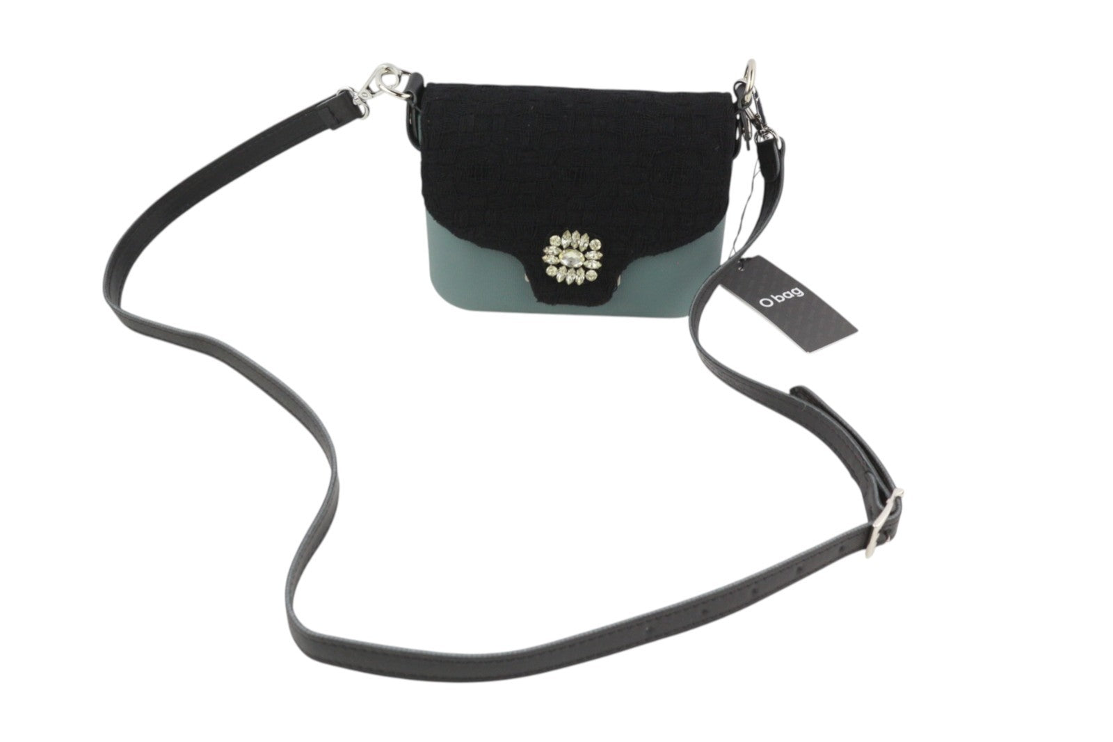 O BAG Micro Pocket Mix moteriškas krepšys su reguliuojamu dirželiu, mažas per petį 