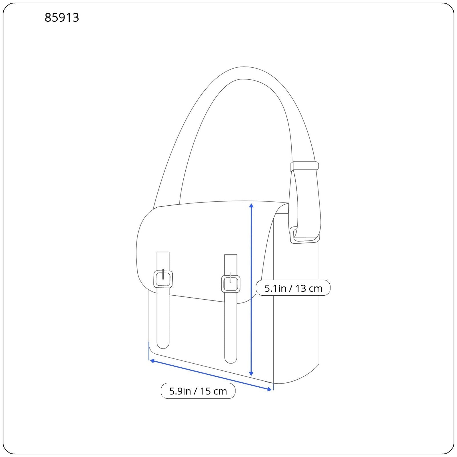 O BAG Micro Pocket Mix moteriškas krepšys su reguliuojamu dirželiu, mažas per petį 