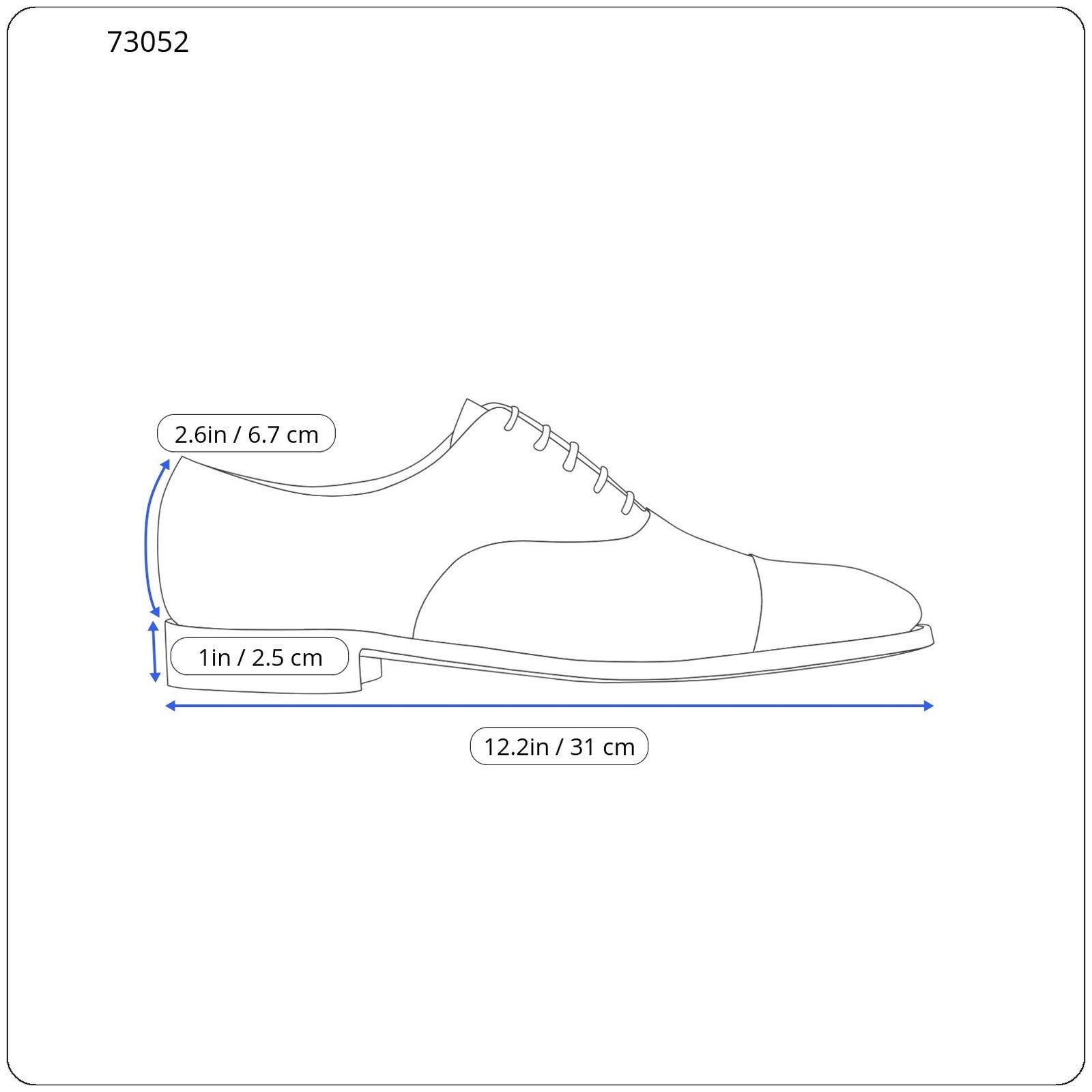 SUITSUPPLY Men's Formal Shoes EU42 Brown Leather Low Lace-Up Dress