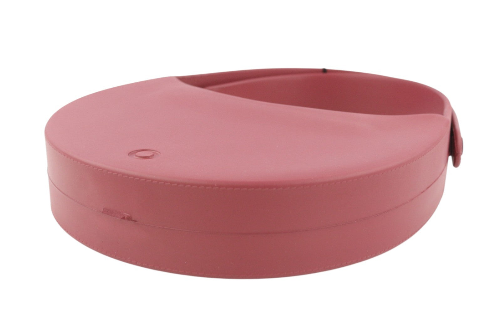 O BAG Venice moteriškas krepšys OS Burgundiško vyno spalvos pusmėnulio stiliaus, vandeniui atsparus priekinis logotipas laisvalaikiui 