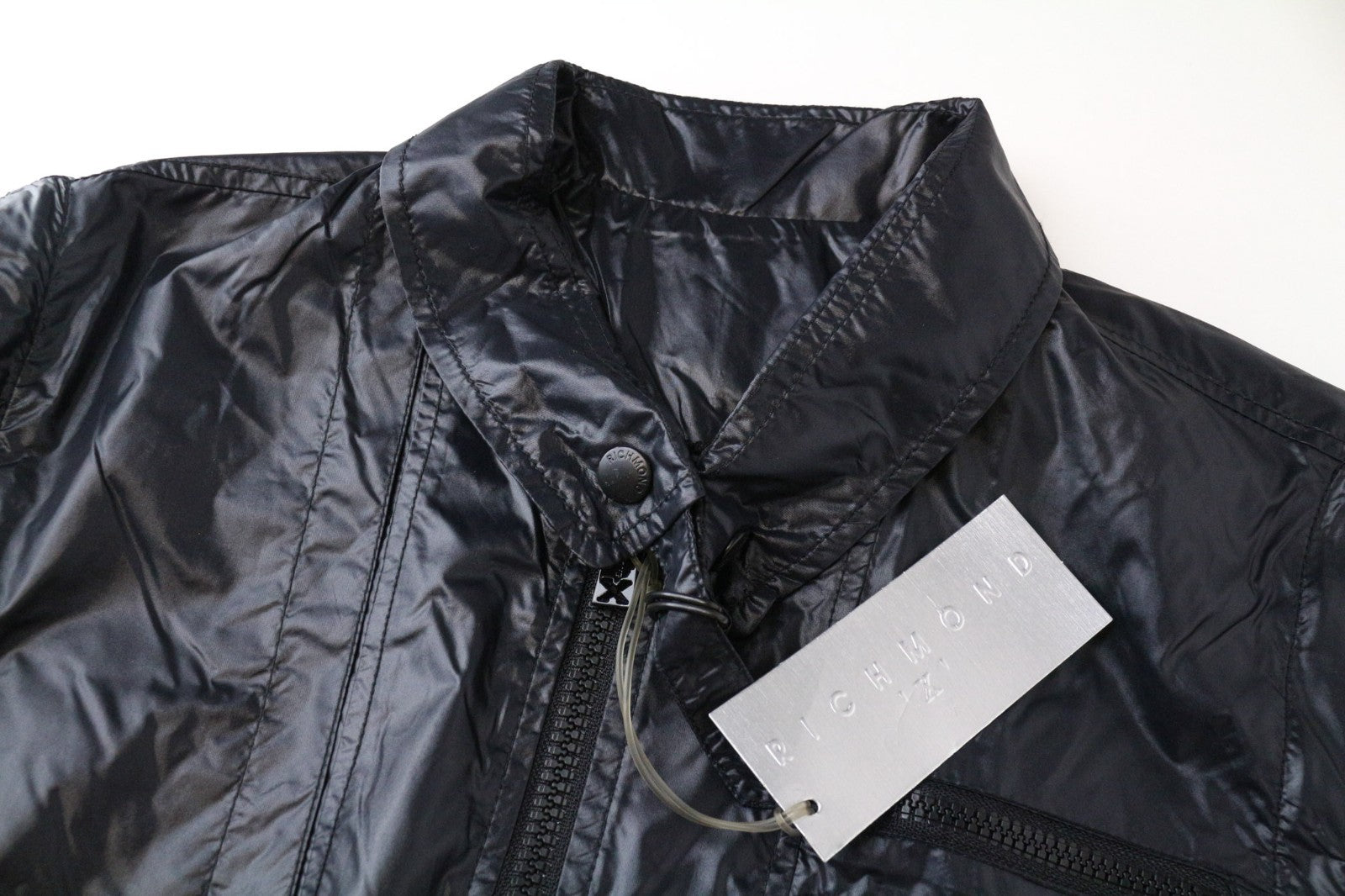 Navy Nylon Jacket