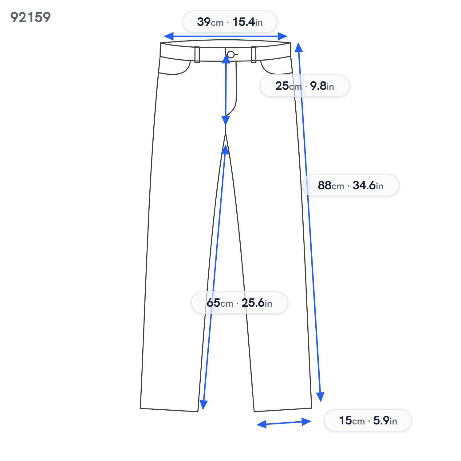 Trousers Ocean