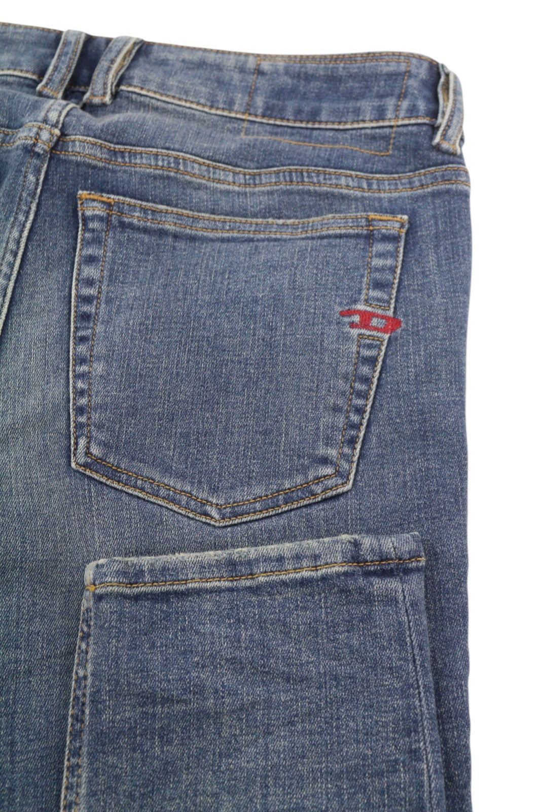 DIESEL 1979 Sleenker 09E43 vyriški džinsai W30/L32 mėlyni aptempti džinsai, rekomenduojama kaina – 225 USD 