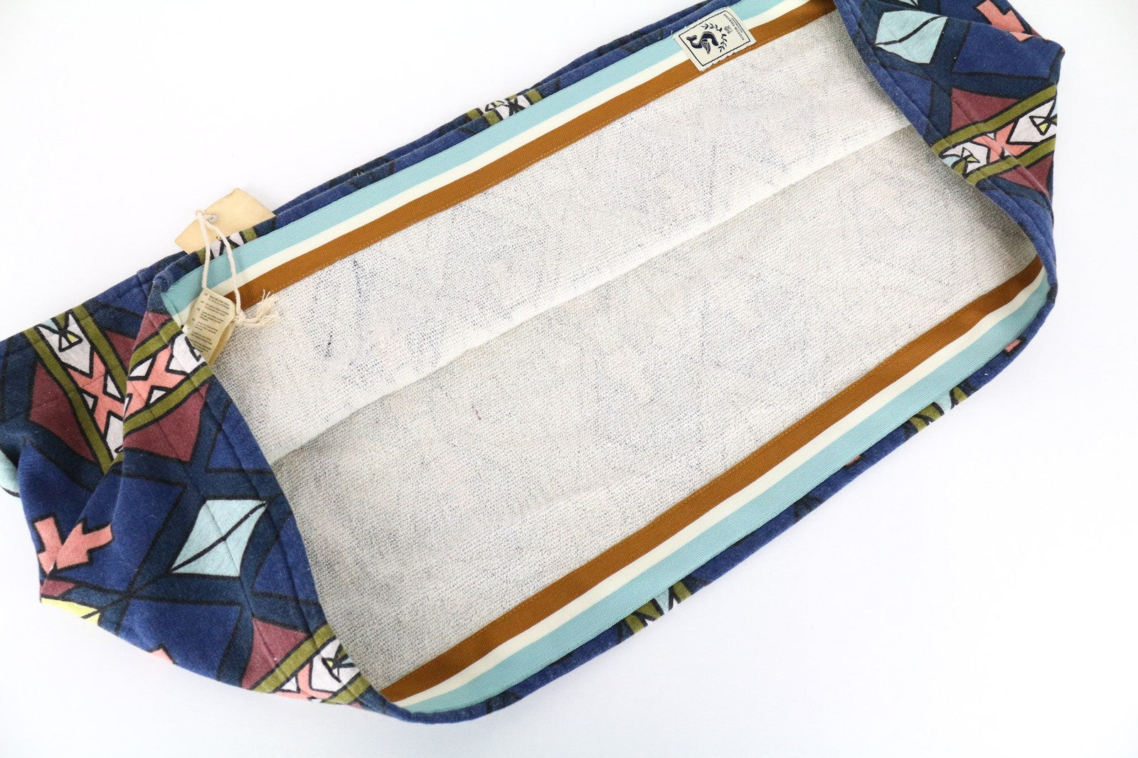 SCOTCH SHRUNK berniukiškas mėlynas medvilninis apvalus raštuotas šalikas OS 