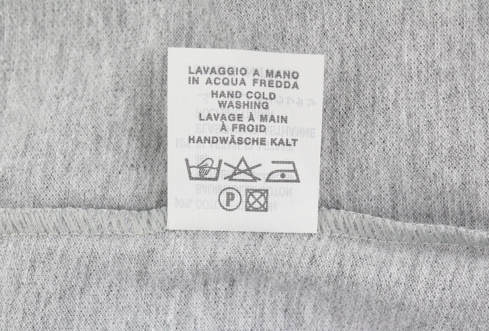 Grey Cotton Polos