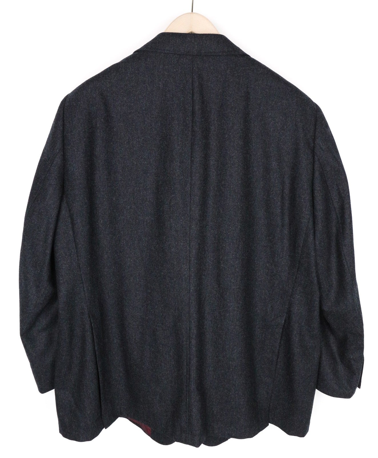 SUITSUPPLY La Spalla Men's Blazer UK56S Grey Pure Wool Classic Single Breasted