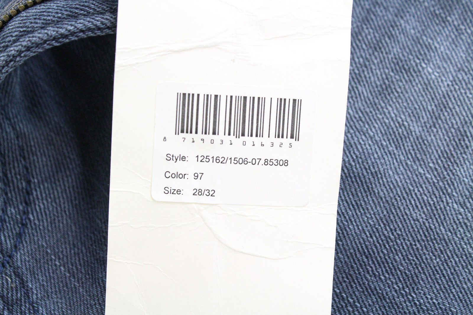 SCOTCH &amp; SODA Skim vyriški džinsai W28/L32 aptempti, tamprūs, vidutinio liemens, klasikinės mėlynos spalvos