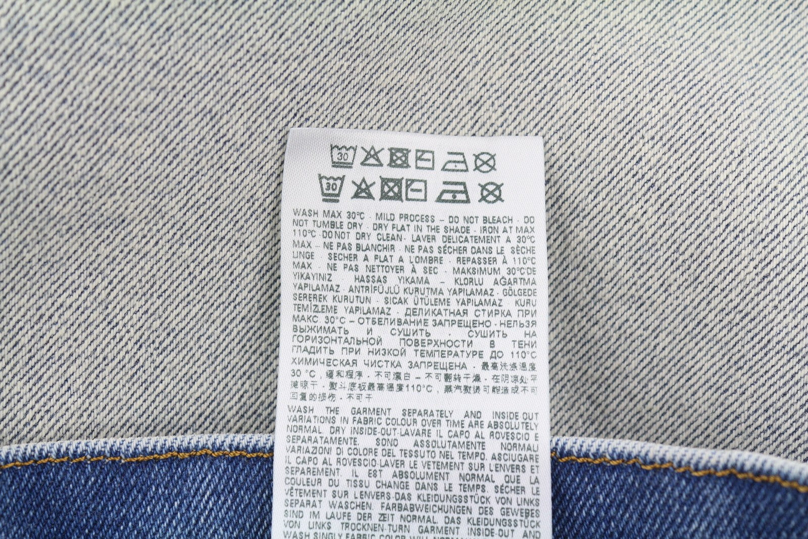 DIESEL 2019 D-Strukt 9C08L Men Jeans W33/L32 Blue Faded Washed Slim Fit RRP$350