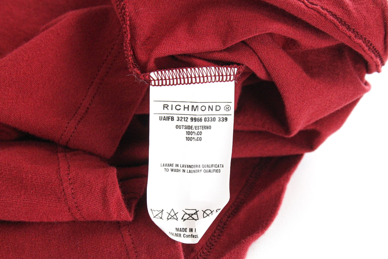 RICHMOND vyriški L dydžio grynos medvilnės marškinėliai su kaukolės raštu ir džersio marškinėliais 