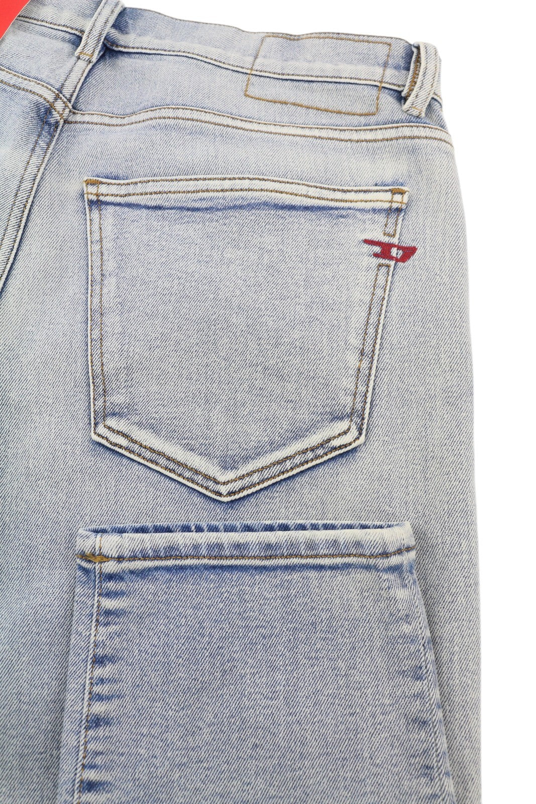 DIESEL 2019 D-Strukt 9C08L Men Jeans W31/L32 Blue Faded Washed Slim RRP$350