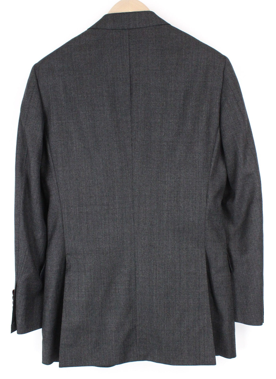 SUITSUPPLY Washington Men's Blazer UK36R Grey Wool Birdseye Check Slim Fit