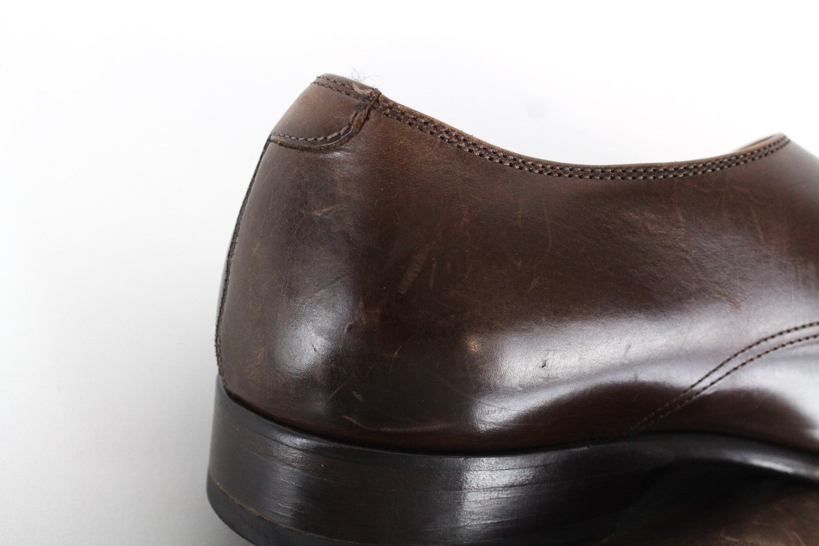 SUITSUPPLY Men's Shoes EU42.5 Double Monk Strap Classic Mid Brown Leather