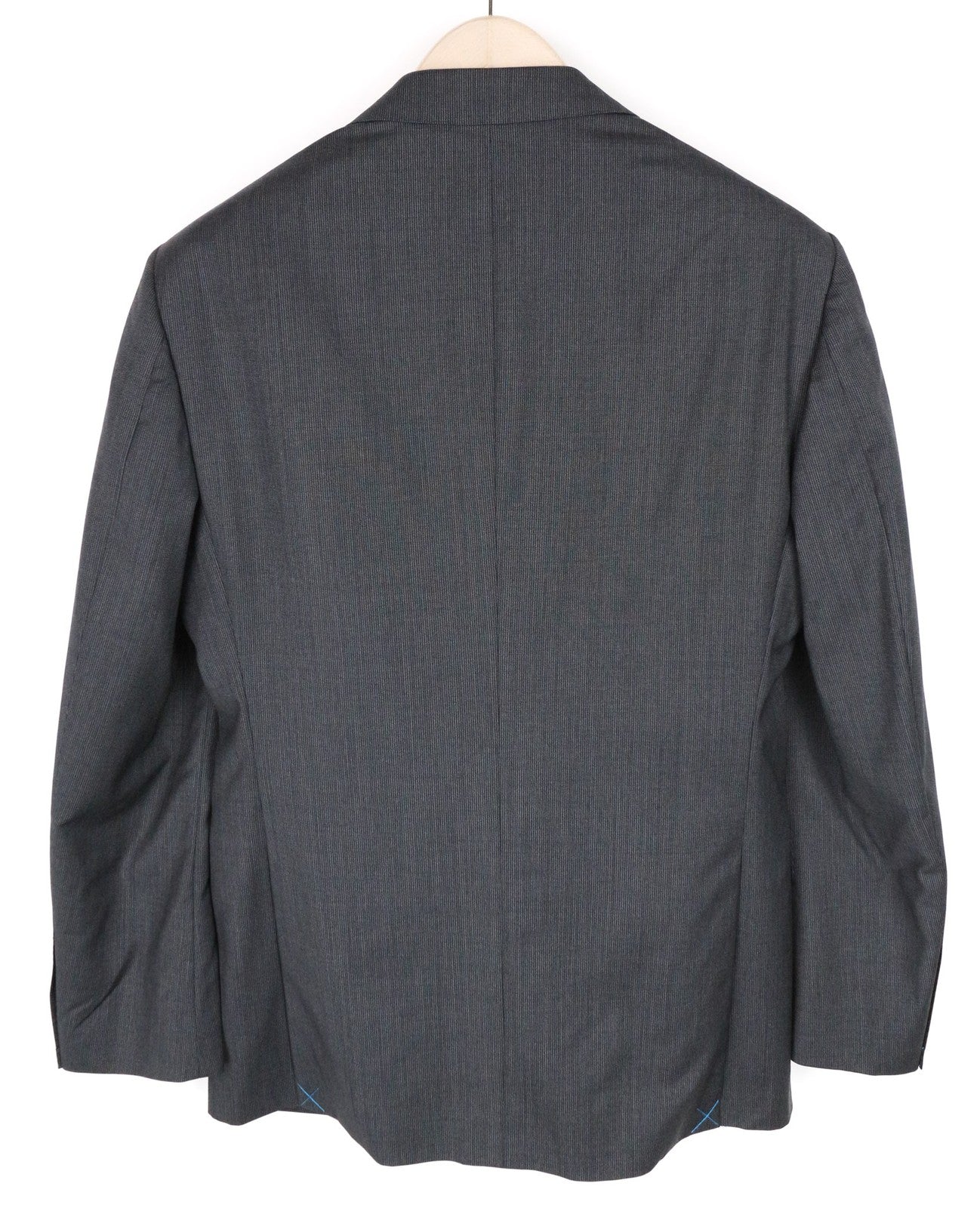 SUITSUPPLY Napoli Men's Blazer UK38R Slim Fit Super 110s Grey Wool Straight