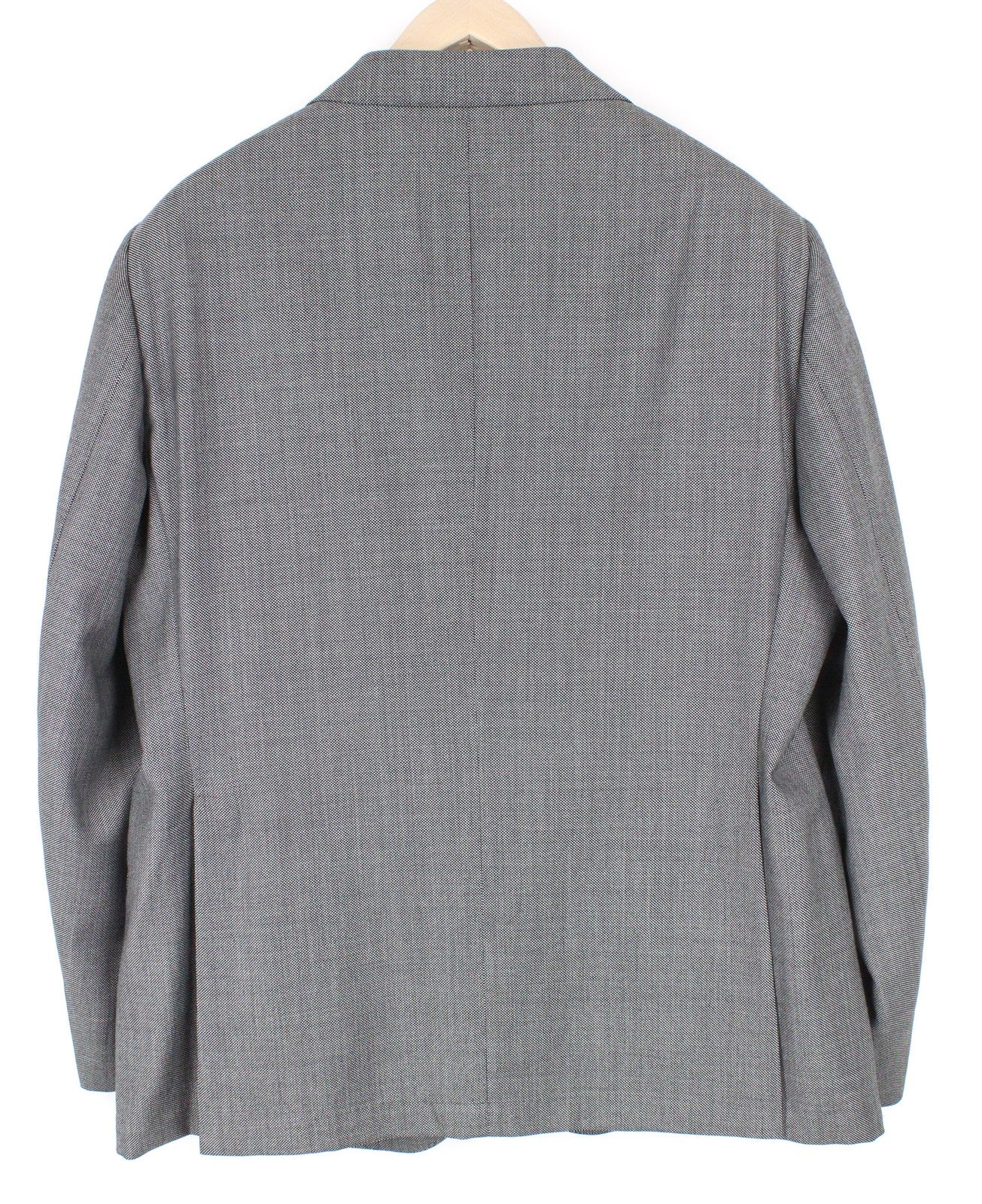 SUITSUPPLY La Spalla Men's Blazer UK50R Grey Birdseye Wool Slim Formal Look