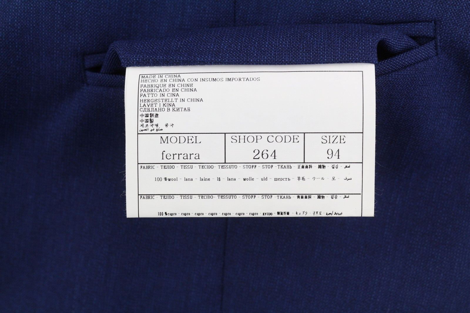 Suit Lazio Single Breasted
