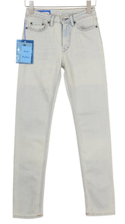ACNE STUDIOS Bla Konst South Lt Blue Women Jeans W25/L32 Light Blue Faded Slim