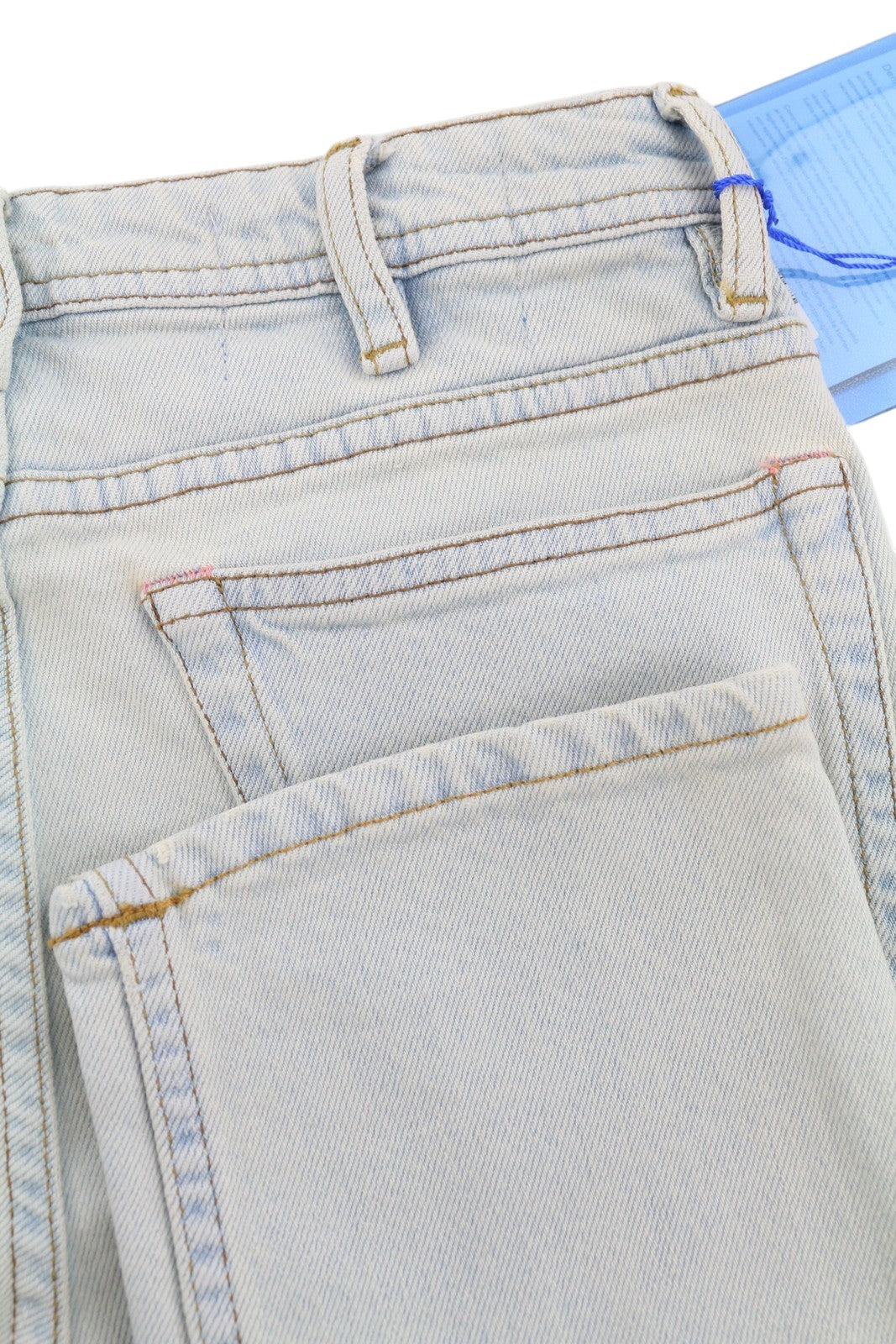 ACNE STUDIOS Bla Konst South Lt Blue Women Jeans W25/L32 Light Blue Faded Slim