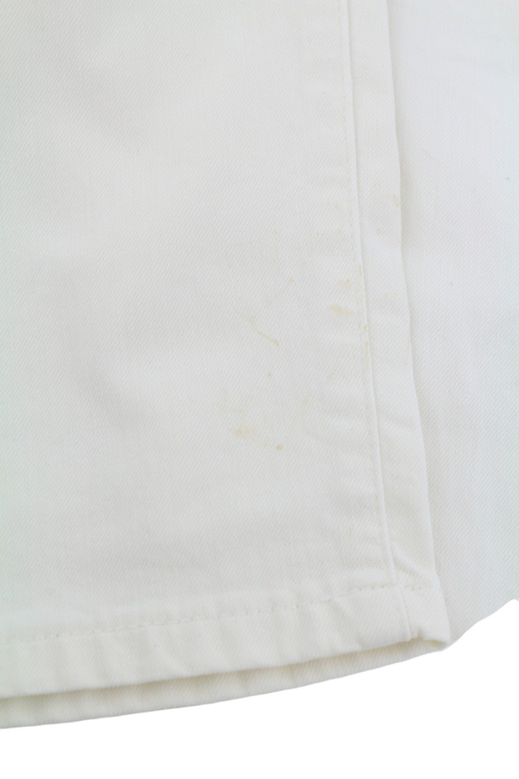 SCOTCH & SODA Ralston Men Jeans W32/L32 White Slim Fit Button Fly Logo Denim