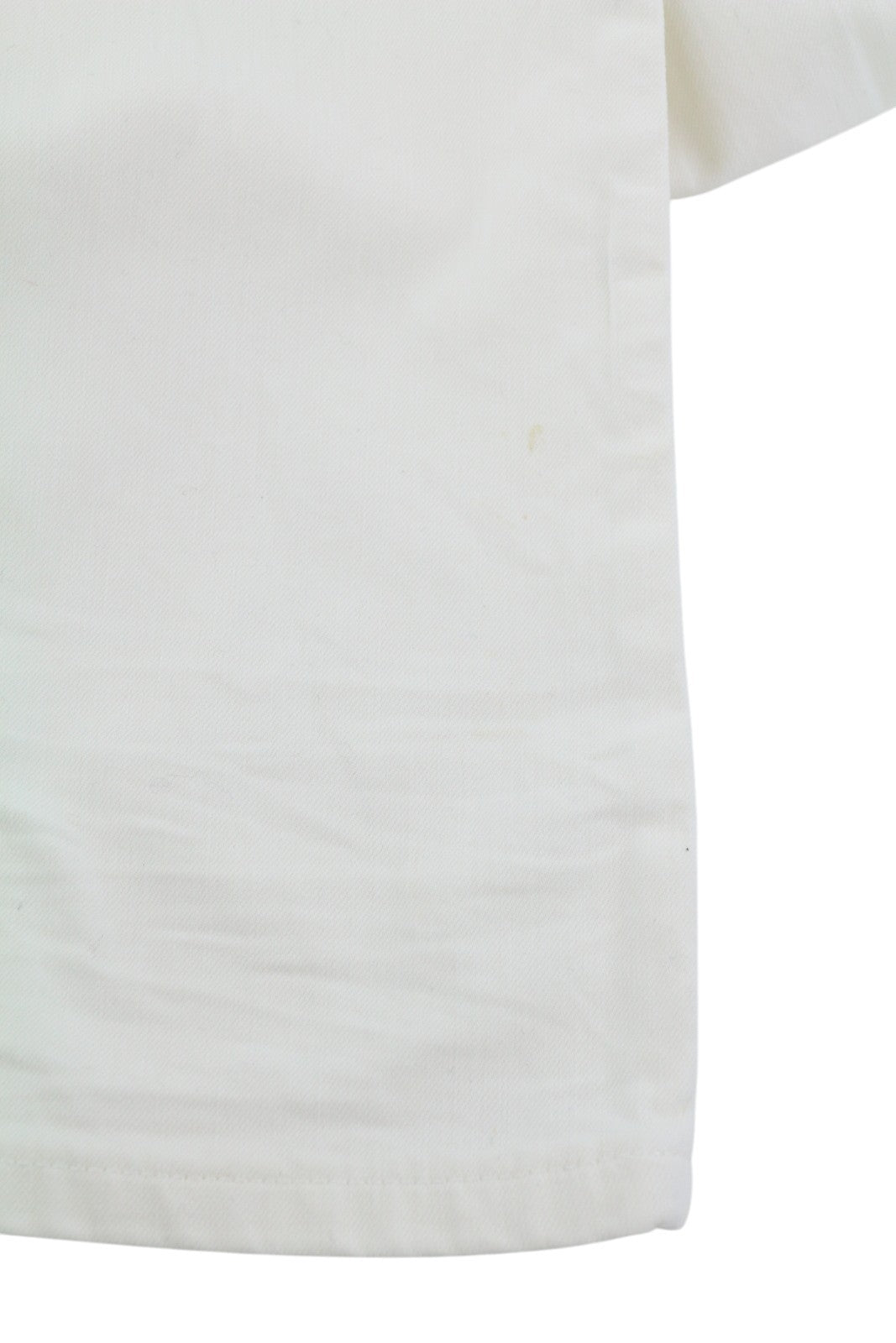 SCOTCH & SODA Ralston Men Jeans W32/L32 White Slim Fit Button Fly Logo Denim