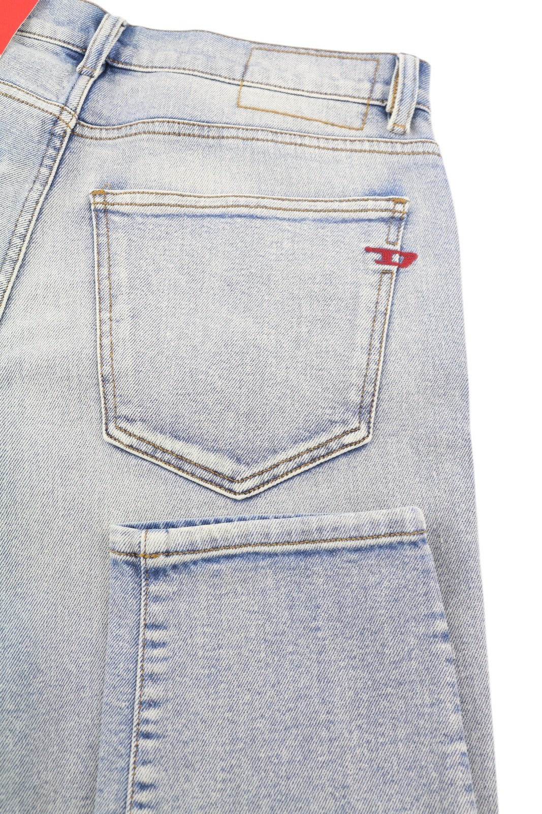 DIESEL 2019 D-Strukt 9C08L Men Jeans W30/L32 Blue Faded Washed Slim Fit RRP$350