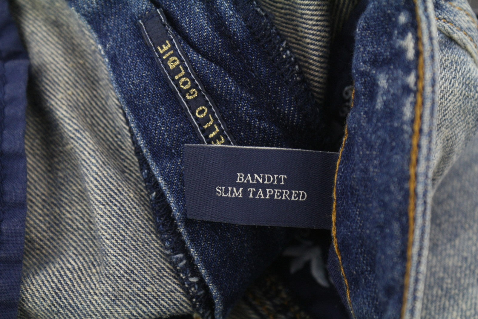 SCOTCH & SODA Bandit Men Jeans W26/L30 Linen Blend Distress Ankle Slim Tapered