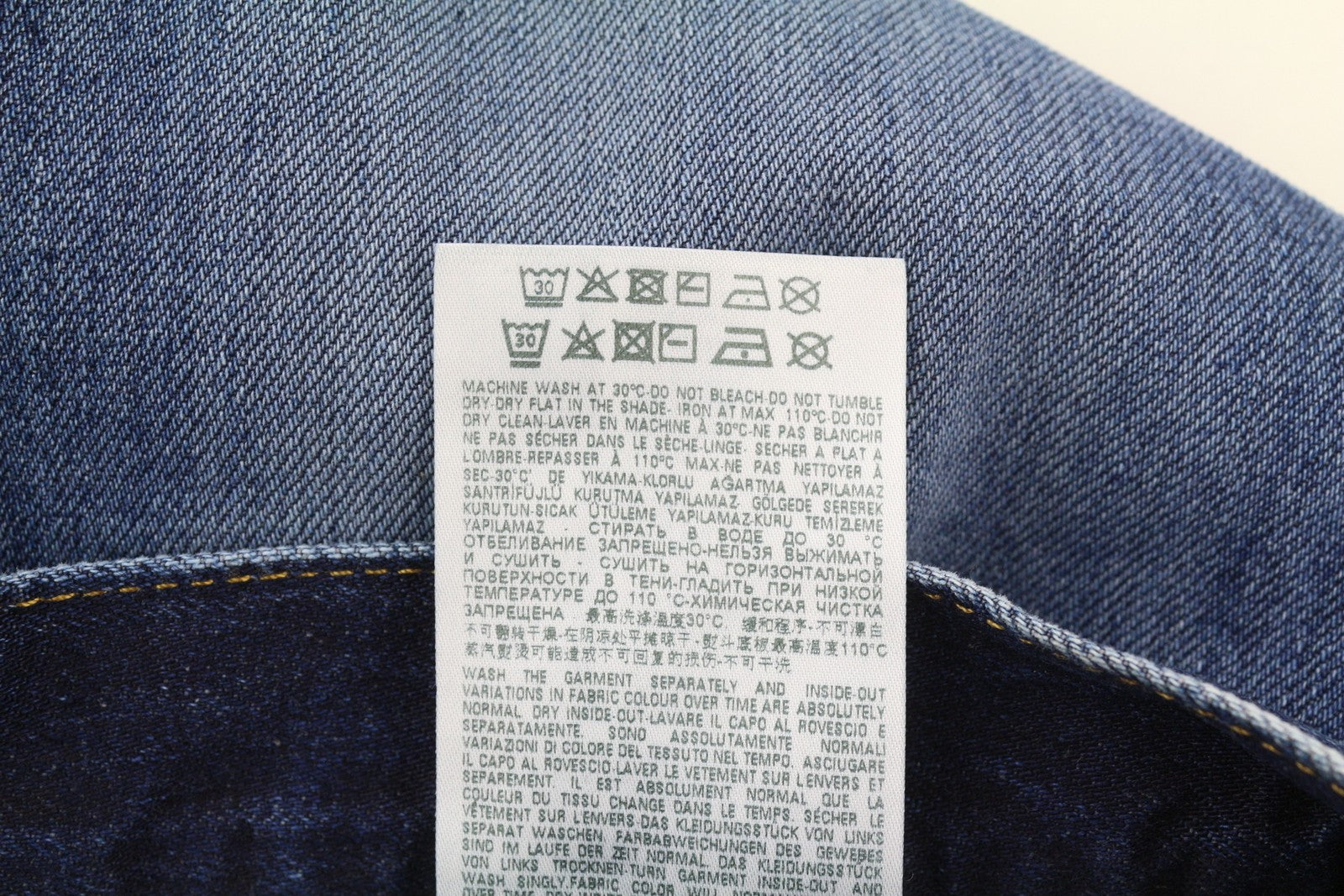 DIESEL 2020 D-Viker 09C64 vyriški džinsai W29/L32 mėlyni, išblukę, įprasti, tiesūs, RRP 225 € 