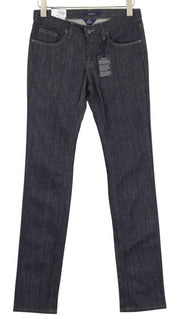 GANT Nelly moteriški džinsai W29/L34 žemo juosmens, įprasto kirpimo, siaurų klešnių, tamsiai mėlyni. 